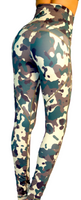 Camouflage (Camo) print ultra cinch Yoga pants