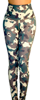 Mama Cinch "Ultimate Sculpt" Yoga Pant: Green Camouflage