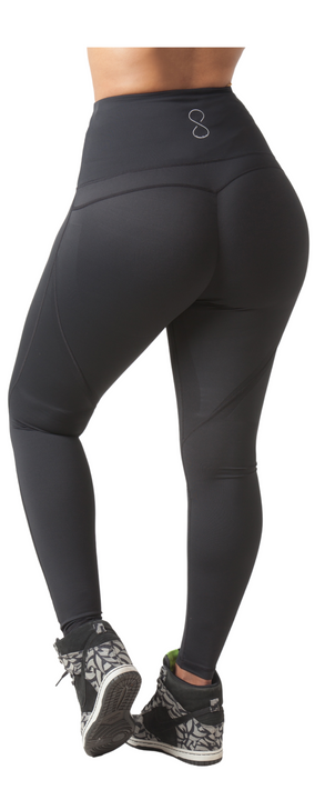 Mama Cinch "Ultimate Sculpt" Yoga Pant: Black