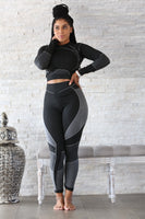 "Spy fly"  seamless 2 piece yoga set