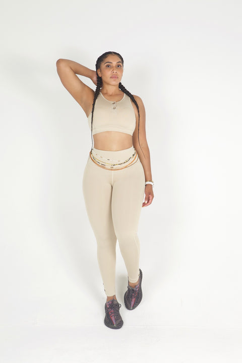 Button BABE 2 piece yoga set